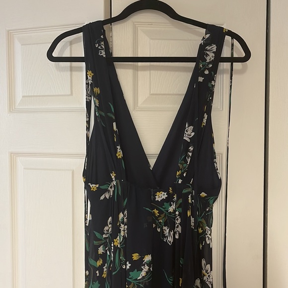 Lulus Remember the Days Navy Blue Floral Print Maxi Dress Small, Gently Worn - Picture 8 of 11